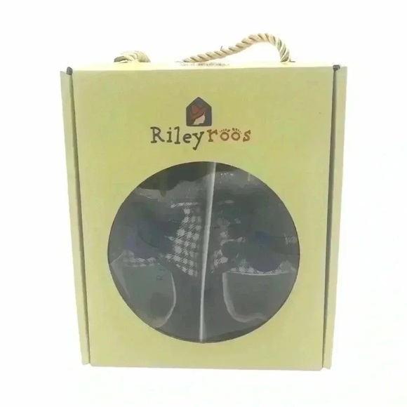 RILEYROOS RAVE DESERT SNEAKERS BABY SHOES 6-12 MONTHS LEATHER NEW IN BOX - Picture 5 of 16